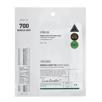 VT Cosmetics Reedle Shot 700 2-Step Gezichtsmasker - 1 Masker