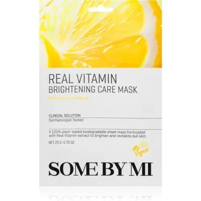 Some By Mi Real Vitamin Brightening Care Sheet Masker 20g