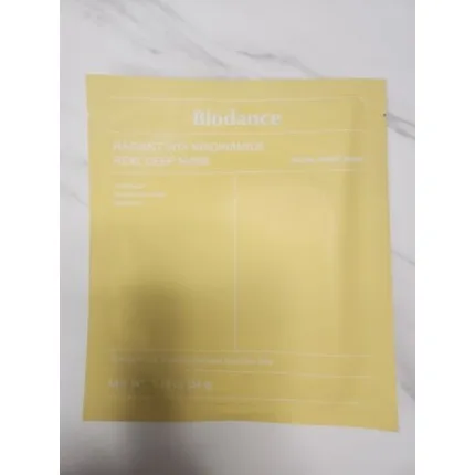 Biodance Radiant Vita Niacinamide Real Deep Sheet Maskers 4 x 34g